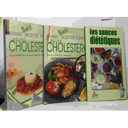 Bonnes recettes contre le mauvais cholestérol tome un et deux +...