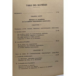 Le déclin de l'individualisme chez les romanciers américains...