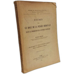 Études sur le role de la pensée médiévale dans la formation du...
