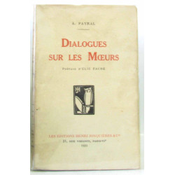 Dialogues sur les moeurs