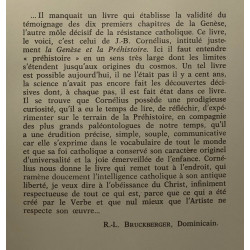 La génèse et la préhistoire