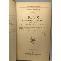 Paris Des origines à nos jours et son rôle dans l'histoire de la...