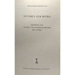 Studien zur mitra - beiträge zur waffen- und trachtgeschichte der...