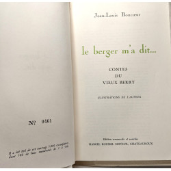 Le berger m'a dit. Contes du vieux Berry