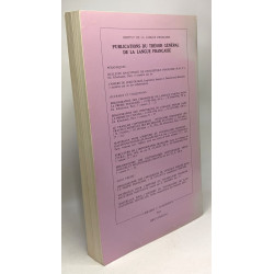 Datations et documents lexicographiques - Magériaux pour...