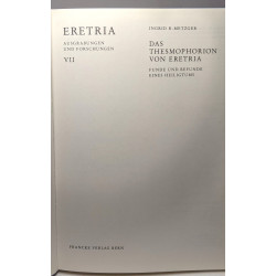 Das Thesmophorion von Eretria: Funde und Befunde eines Heiligtums...