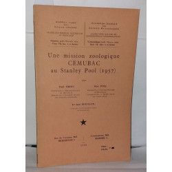 Une mission zoologique CEMUBAC au Stanley Pool (1957)