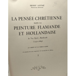 La pensée chrétienne dans la peinture flamande et hollandaise de...
