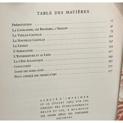 L'Espagne - couverture d'Yves Brayer