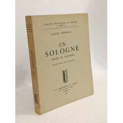En sologne / moeurs et coutumes