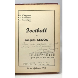Les conquêtes les problèmes la technique du Football ...tout ce...