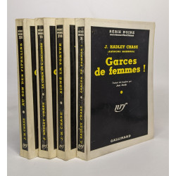 Lot de 4 romans de James Hadley Chase: Signe la tortue / La chair...