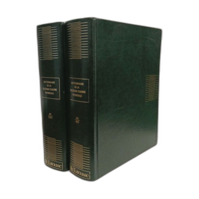 Dictionnaire de la seconde guerre mondiale - TOME I: AA-INO + TOME...