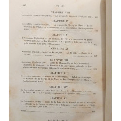 Histoire de France depuis 1789 jusqu'à nos jours - TOMES 1 à 5...