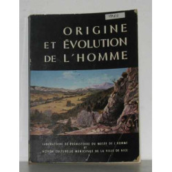Origine et évolution de l'homme