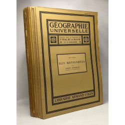 Géographie universelle - TOME PREMIER: Les îles britanniques en 8...
