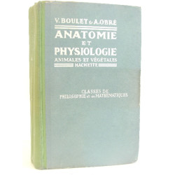 Anatomie et physiologie animales et végétales caractères généraux...