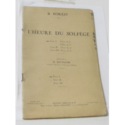 L'heure du solfège Livre I classe de 6e