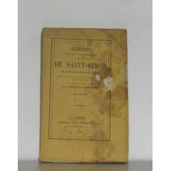 Mémoires complets et authentiques du duc de saint-simon tome X