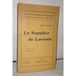 Le supplice de Louvain