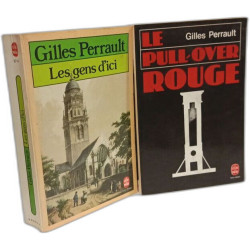 Le Pull-over rouge + Les gens d'ici --- 2 livres
