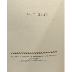 Trois diners avec Gambetta - publié et annoté par Daniel Halévy