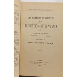 Las grandes corrientes del pensamiento contemporáneo