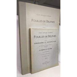 Fouilles de Delphes: TOME II: Topographie et Architecture (8...