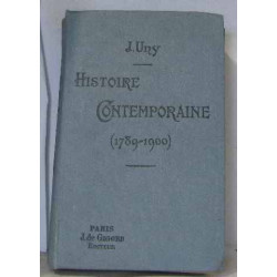 Histoire contemporaine (1789-1900)
