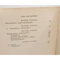 Les rhumatismes symptômes et traitements