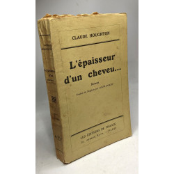 L'épaisseur d'un cheveu