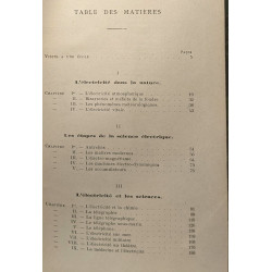 L'étincelle électrique - son histoire ses applications --- coll....