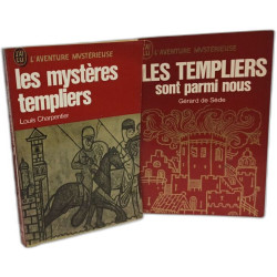 Les templiers sont parmi nous + Les mystères templiers --- 2 livres