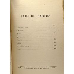 Le sourire d'Athèna - avec hommage de l'auteur