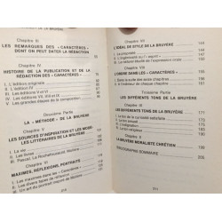 "les caractères" de la Bruyère / la Bruyère au travail