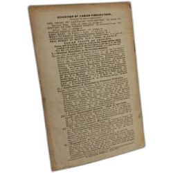 Thomas Paine - Fabian biographical series n°10