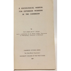 A sociological manual for extension workers in the caribbean