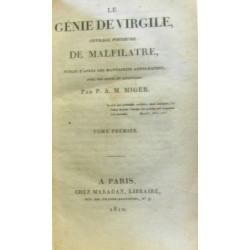 Le génie de Virgile ouvrage posthume de Malfilatre publié d'après...