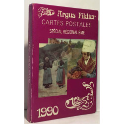 Argus fildier - cartes postales - spécial régionalisme 1990