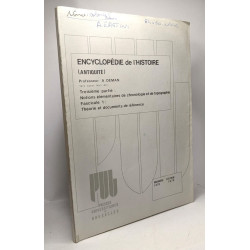 Encyclopédie de l'Histoire (antiquité) Troisième partie: notions...