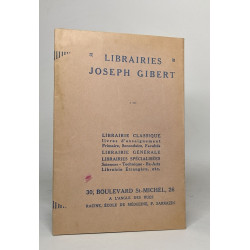 Librairies joseph gibert
