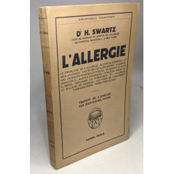 L'allergie / bibliothèque scientifique