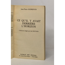 Ce qu'il y avait derrière l'horizon (Science-fiction)
