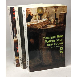 3 livres: Potion pour une veuve + Remède pour un charlatan +...