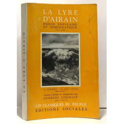 La lyre d'Airain poésie populaire et démocratique