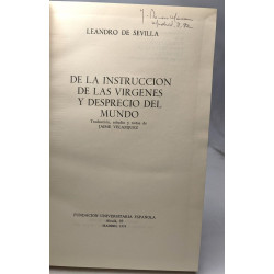 De la instrucción de las vírgenes y desprecio del mundo (Corpus...