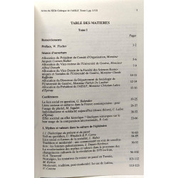 Actes du XIIIe Colloque (Genève 29 août 2 septembre 1988) Le lien...