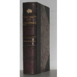 Cours de chimie minérale organique et biologique