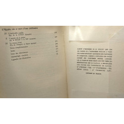 L'Egypte vie et mort d'une civilisation - préface de Georges Posener