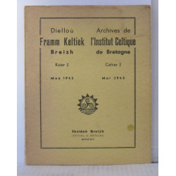 Archives de l'institut celtique de bretagne cahier 2